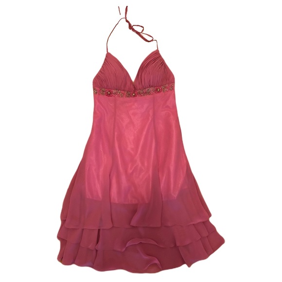 Halter Cocktail Dress - Picture 1 of 2